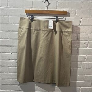 Banana Republic Tan Skirt NWT